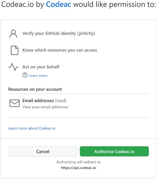 GitHub App authorization