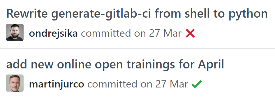 Codeac GitHub Commits